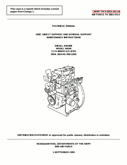 TM 9-2815-252-24 Technical Manual